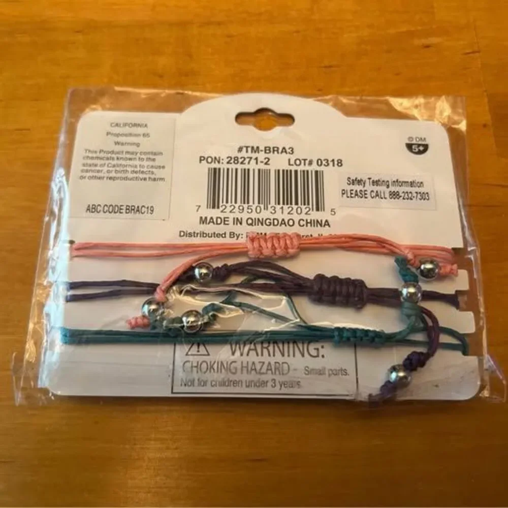 “ Inspire, Imagine, Innovate” Adjustable Bracelets - Set of 3 New in Package